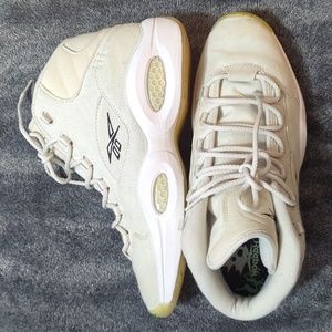 Reebok Question Mid 'Boktober' Ankle Reaper Sneakers Men's cream / tan 14